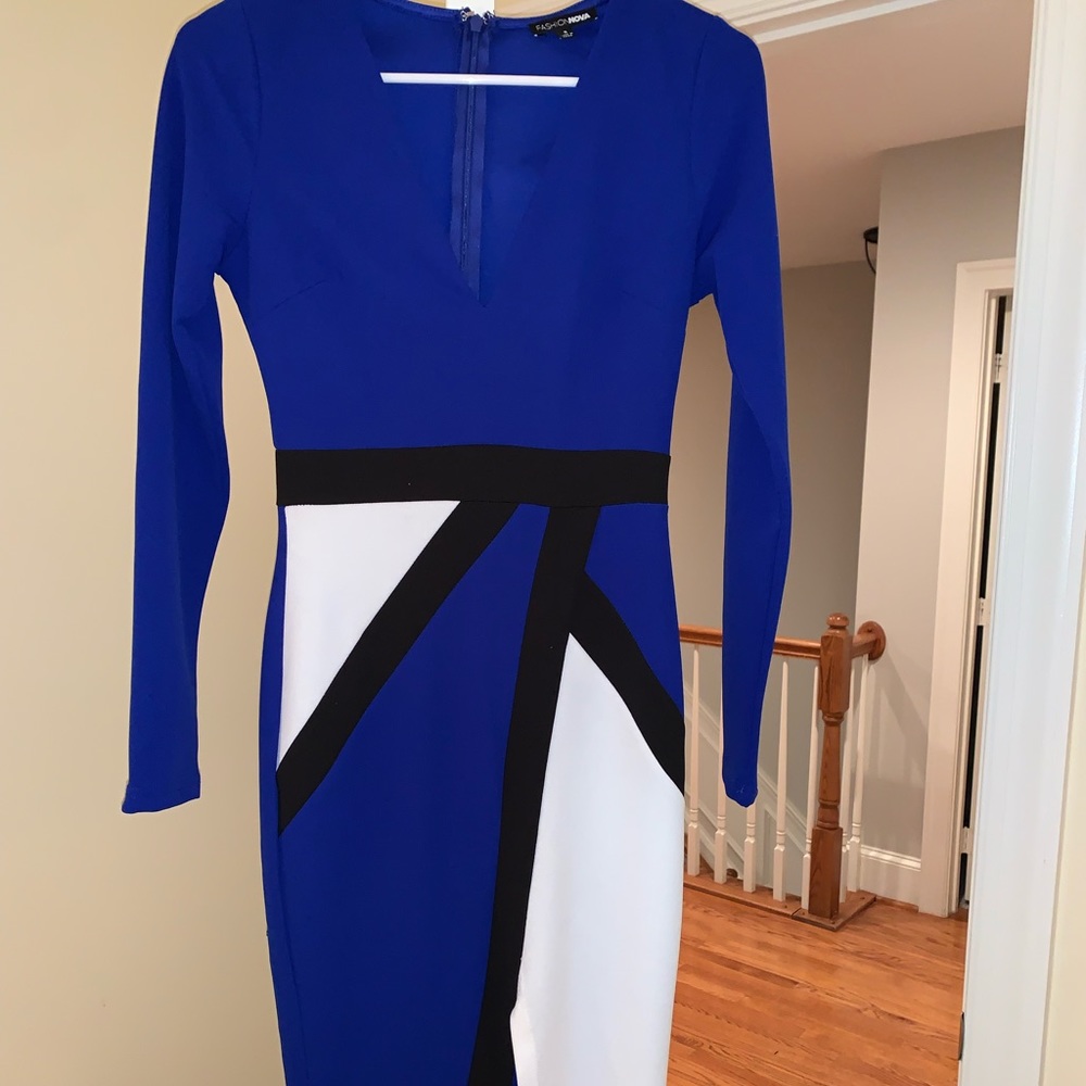 Fashion nova asymmetrical dress